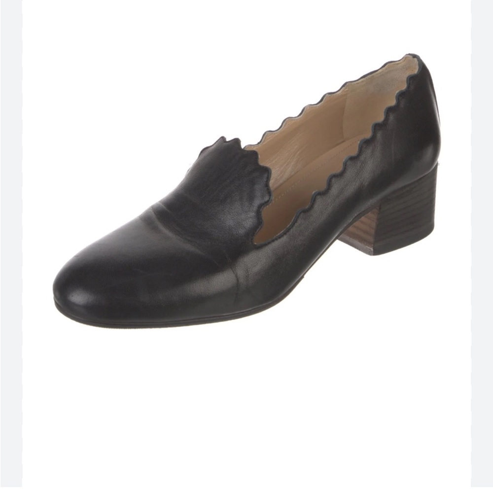 Chloe Scalloped Pumps